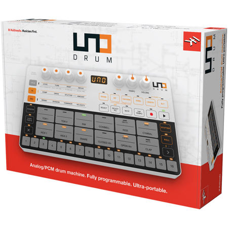IK Multimedia UNO Drum Ultra-Compact Analog/PCM Drum Machine IP