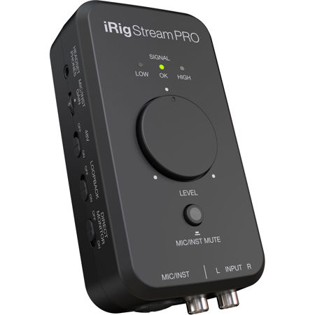 IK Multimedia iRig Stream Pro Ultracompact 4x2 Audio Interface IP-IRIG -STREAMPRO-IN