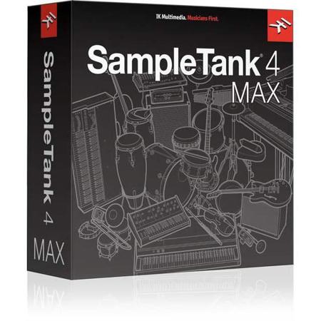 IK Multimedia SampleTank 4 MAX Software, Full Version, USB Drive/Boxed