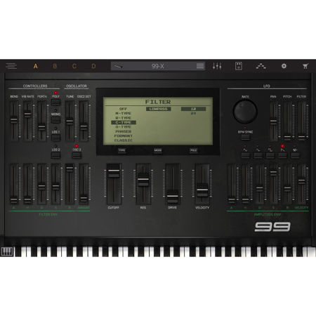 IK Multimedia Syntronik Virtual Synthesizer Plug-In, Crossgrade, USB Drive/Boxed