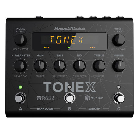 IK Multimedia TONEX AI Modelling Multi-FX Pedal XG-PEDAL-TONEX-IN