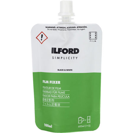 Ilford SIMPLICITY Film Fixer, 100mL Sachet, 5-Pack