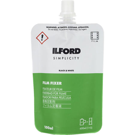 Ilford SIMPLICITY Film Fixer, 100mL Sachet, 12-Pack