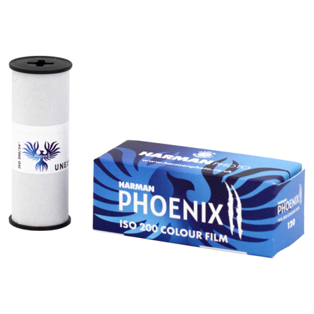 Harman Phoenix II 200 Color Negative 120 Roll Film, 200 ISO, 36 Exposures