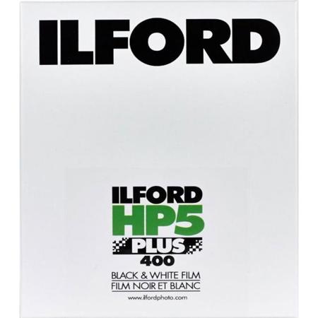 Ilford HP5 Plus 400 Medium Black & White Film, ISO 400, 3.5x4.7", 25-Sheets