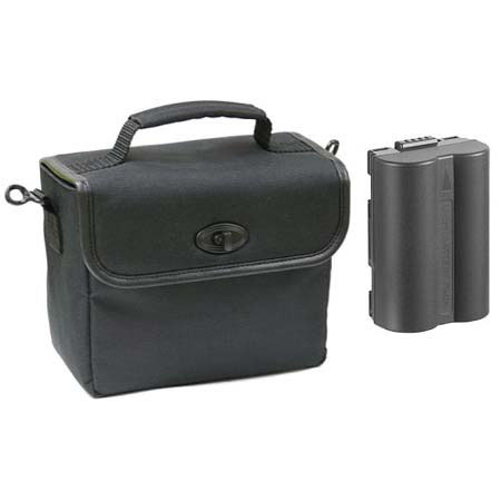 Leica Digilux 3 Beginner Accessory Starter Kit with Case & Battery #18664