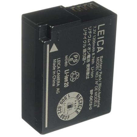 Leica BP-DC 12 7.2V 1200mAh Lithium-Ion Battery for Q Compact Digital Camera