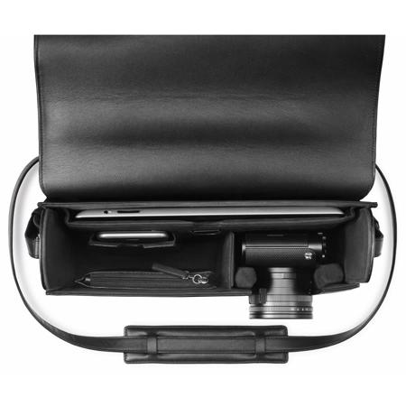 Leica Day Bag for Q Compact Camera, Leather, Black