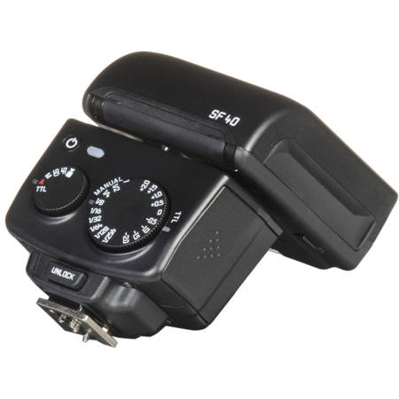 Leica SF 40 TTL Flash, GN 131.23' / 40m, ISO100 14624 - Adorama