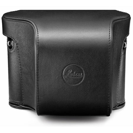 Leica Ever Ready Case for Q Compact Digital Camera - Black Leather
