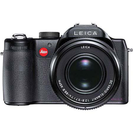 Leica V-Lux 1 Compact 10mp Digital Camera Kit, with 2 GB SD Memory Card, Spare CGA-S006A Lithium-Ion Battery, Lowepro Holster-Style Case, Tiffen 55mm UV (Ultra Violet) Glass Filter