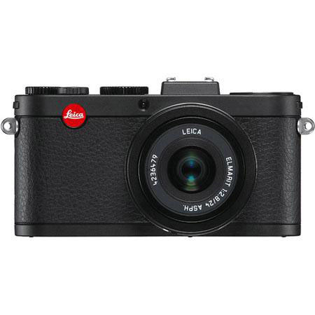 Leica X2 Black Digital Camera w/Leica ELMARIT 24mm f/2.8 ASPH Lens, "Bundle"