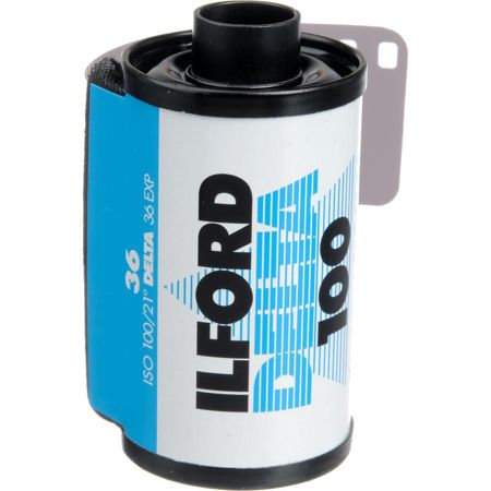 Ilford Delta 100 Professional Black and White Film, ISO 100, 35mm, 36 Exposures