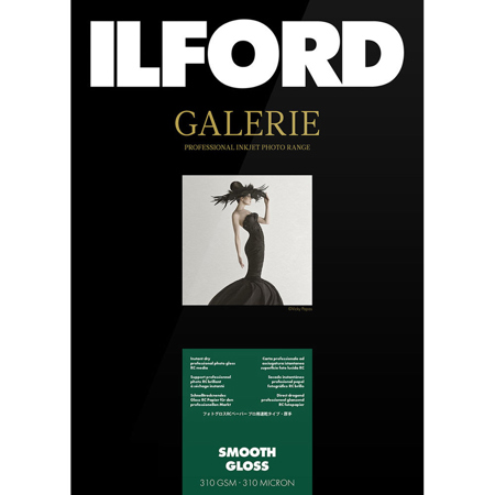 Ilford GALERIE Smooth Gloss, 8.5x11", 25 + 5 Sheets