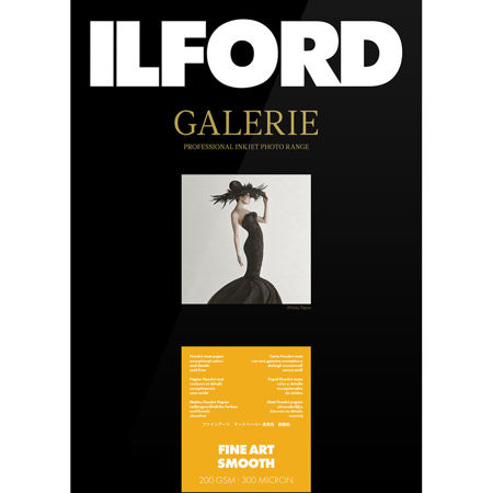 Ilford Galerie Smooth Matte Photo Paper (13x19"), 25 Sheets