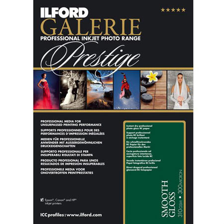 Ilford Galerie Prestige Smooth Gloss Glossy Fine Art Paper(24"x88.5' Roll)