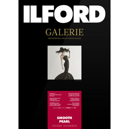Ilford GALERIE Prestige Smooth Pearl Inkjet Paper, 310 gsm, 13x19", 25 Sheet Pack