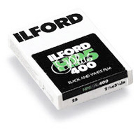 Disc. HP-5 Plus 400 Fast Black and White Professional Film, ISO 400, 2 1/4 X 3 1/4 - 25 Sheets