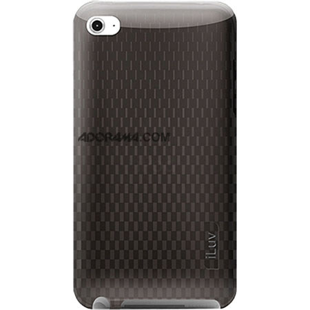 iLuv Flexi-Clear TPU Case for iPod touch 4th Gen, Black
