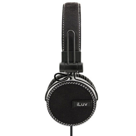 iLuv IHP635 ReF High-Fidelity Stereo Headphones with SpeakEZ Remote, Black