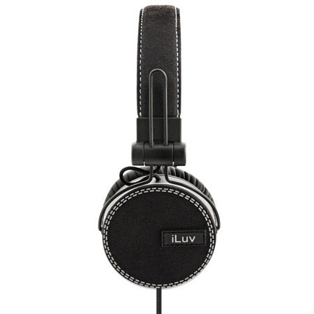 iLuv IHP636 ReF High-Fidelity Stereo Headphones with SpeakEZ Remote, Black