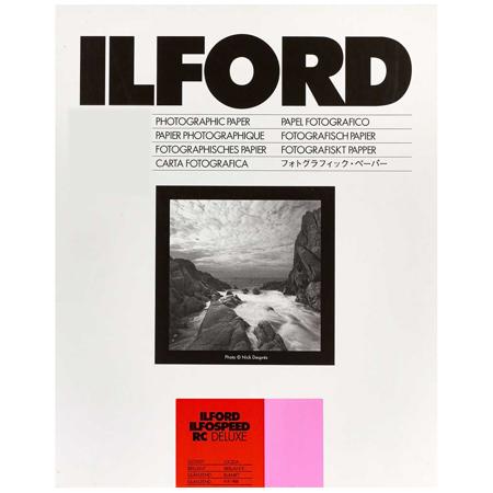 Ilford Ilfospeed RC Deluxe B/W Grade 2 Paper, 5x7in-100