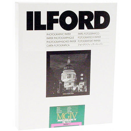 Ilford IV Fiber B/W Enlarging Paper 16x20in 10 Matte