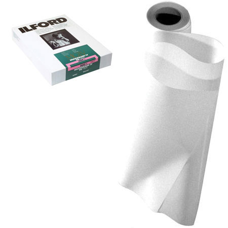 Ilford IV Fiber B/W Enlarging Paper, 42x98in, Glossy
