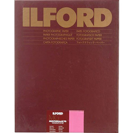 Ilford Multigrade FB Warmtone Paper, 11x14", 10 Sheets, Glossy