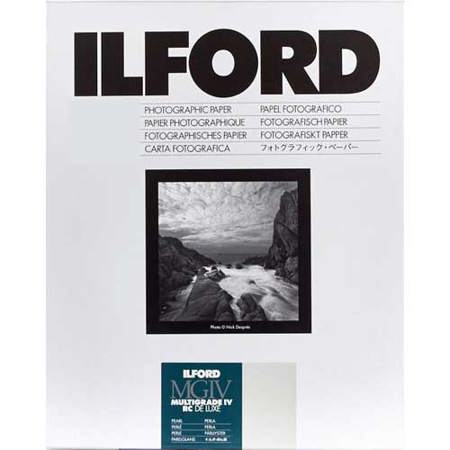 Ilford Multigrade IV RC Deluxe B & W Enlarging Paper, 16x20"-50 Sheets, Pearl