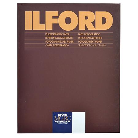 250 Sheets Ilford 8 x 10in Glossy MG IV RC Deluxe RC B/&W Enlarging Paper