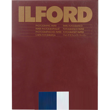 Ilford Multigrade RC Warmtone VC B & W Enlarging Paper, 8x10"-25 Sheets, Glossy