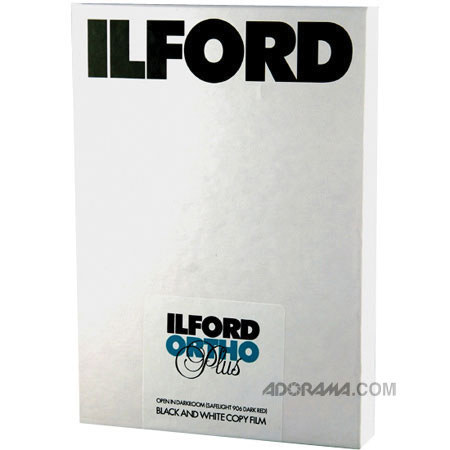 Ilford Commercial Ortho Plus B/W Copy Film, 10x12in