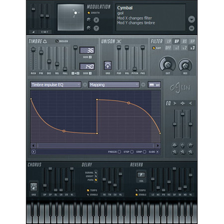 Image Line Ogun Virtual Synthesizer Software Plug-In, Electronic Download