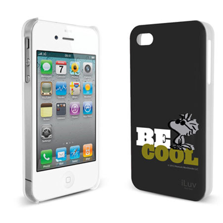 iLuv Snoopy Behavior Series Hardshell Case for iPhone 4/4S, Woodstock Be Cool