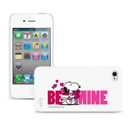 iLuv Snoopy Behavior Series Hardshell Case for iPhone 4/4S, Snoopy Be Mine