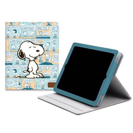 iLuv Peanuts Portfolio Case for iPad 2/3, Snoopy - Blue