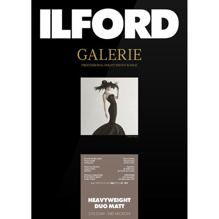 Ilford Galerie DuoMatt Matte Photo Paper (8.5x11"), 50 Sheets Double-Sided