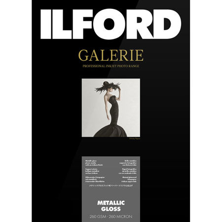 Ilford Galerie Prestige Metallic Gloss Glossy Photo Paper (13x19"), 50 Sheets