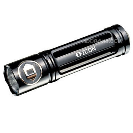 Icon Light Designed Rogue 1 RG101A LED Flashlight Black