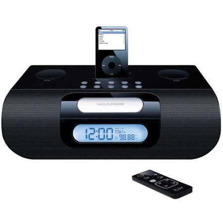 iLuv I117BLK All-in-One Stereo Docking System, Black