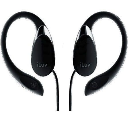 iLuv i201 Lightweight Ear Clips for iPods, Black