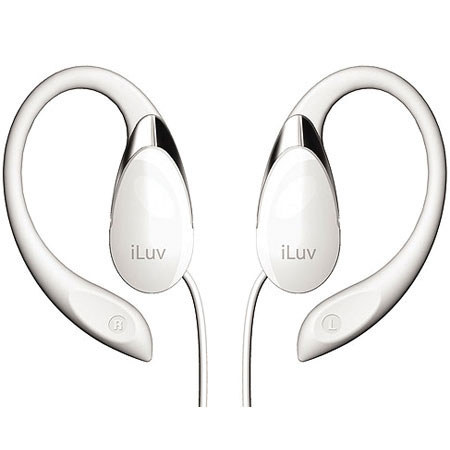 iLuv i201 Lightweight Ear Clips for iPods, White