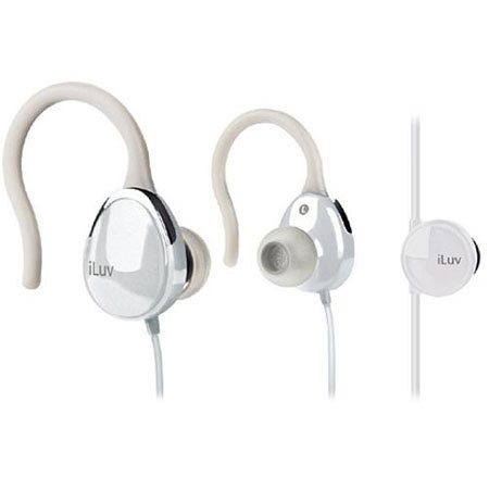 iLuv I203WHT Ultra Compact In-Ear Clips, White