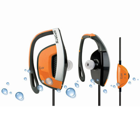 iLuv I303ORG Professional Sweat Proof In-Ear Clips- f/iPod/iPhone/MP3 #I303ORG