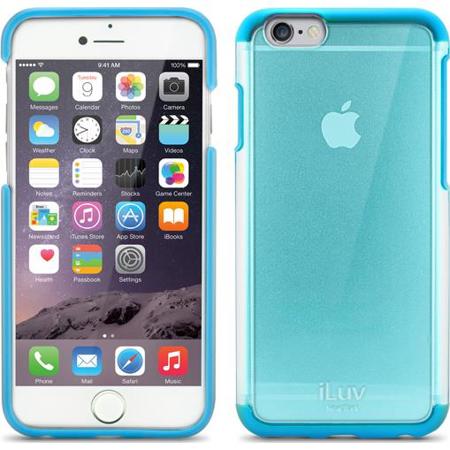 iLuv Vyneer Dual Material Protection Case for 4.7" iPhone 6, Blue