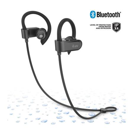 iLuv FitActive Jet 3 Wireless Bluetooth 4.2 In-Ear Sports Earphones