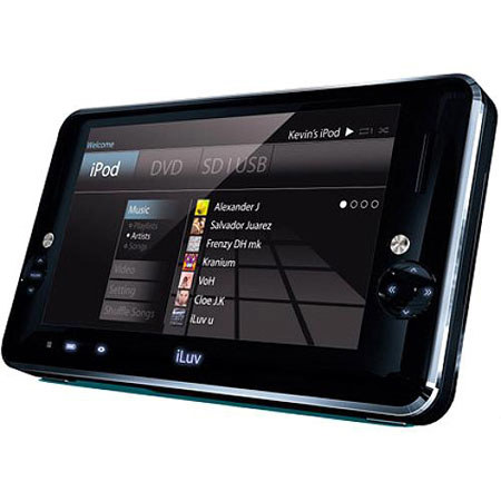 iluv i1166 8.9 inch TFT LCD Port Mltmda Plyr w/Crd Slts