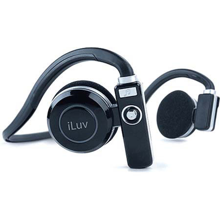 iLuv i222 Stylish Stereo Bluetooth Backphone with Wireless Audio Transmitter