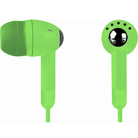 iLuv I301GRN Lightweight In-Ear Earphone for iPod Green